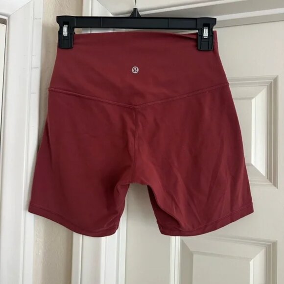 Align High-Rise Short 6" - Mulled Wine lululemon - Picture 3 of 5